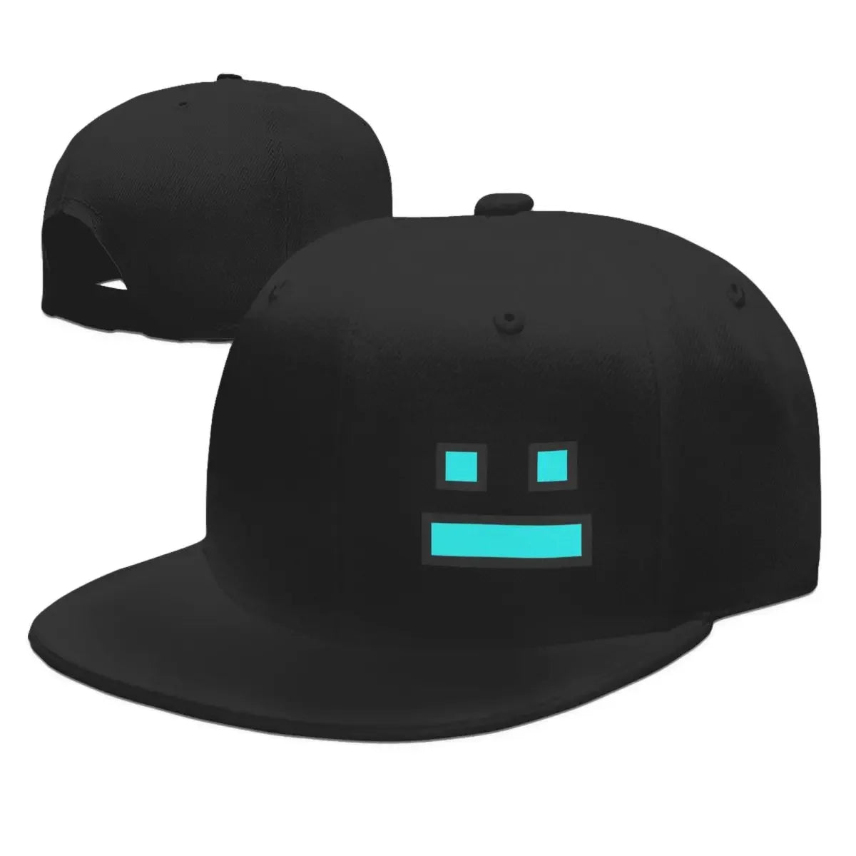 Bonés de basebol «Geometry Dash» para videojogos, bonés snapback para homem e mulher, bonés ajustáveis, bonés de basebol hip-hop, casquette