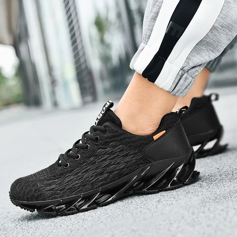 Zapatillas de running para hombre, cómodas, transpirables, antideslizantes, deportivas e informales para caminar