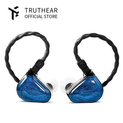 TRUTHEAR x Crinacle ZERO Earphone Dual Dynamic Drivers IEMs with 0.78 2Pin Cable game bassEarbuds