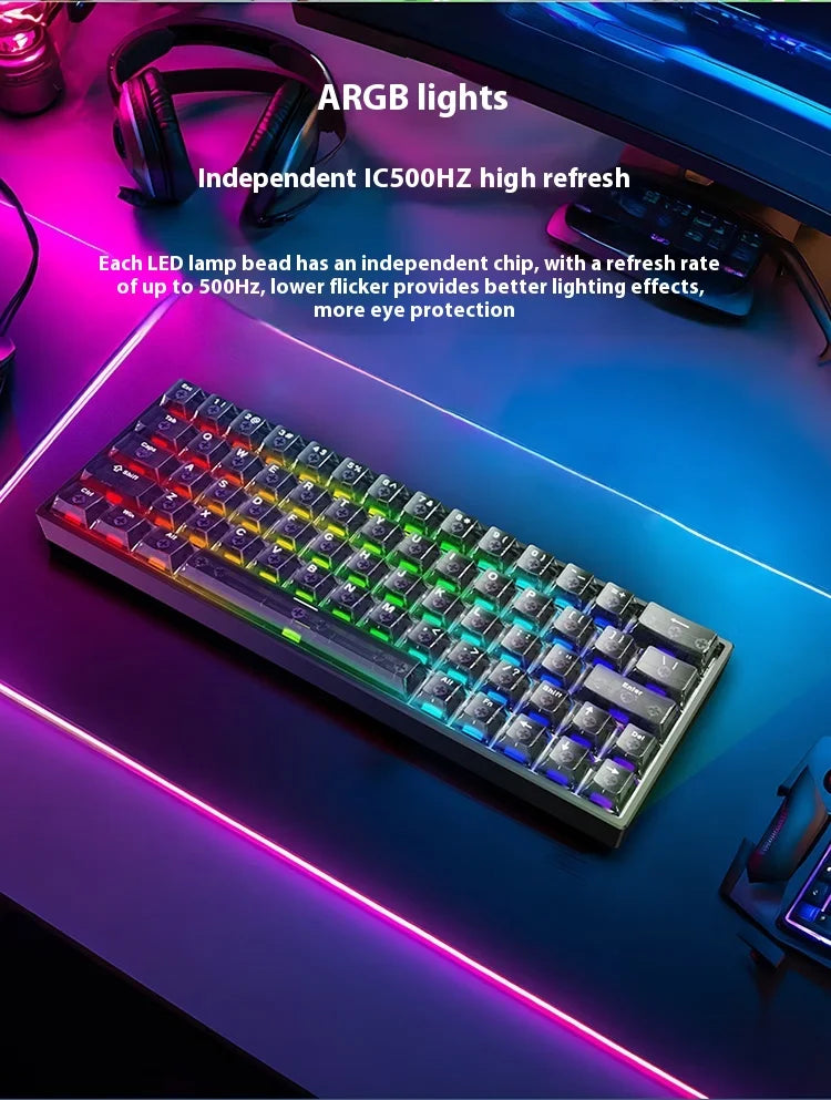 IROK ND63 Max ND63 Ultra ND68 Pro Gaming Magnetic Mechanical Keyboard 60% Layout RT0.001mm 8K 0.125ms Delay Wired Gamer Keyboard