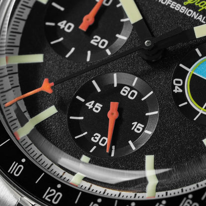 Watchdives WD1863 39mm Watch VK63 Quartz Chronograph Movement BGW9 Luminous 10Bar Waterproof 39mm Vintage Watches