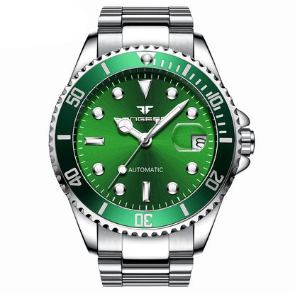 Relojes de pulsera mecánicos BINBOND para hombre, de lujo, luminiscentes, herméticos, automáticos, con tourbillon y esqueletizados