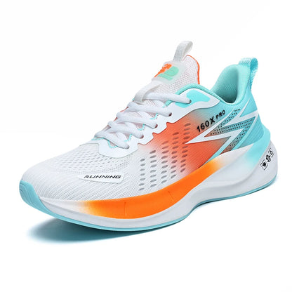 Running Shoes Speciality Marathon Men Sports Breathable Lightweight Carbon Board Women's Comfortable Athletic Nonskid Sneakers