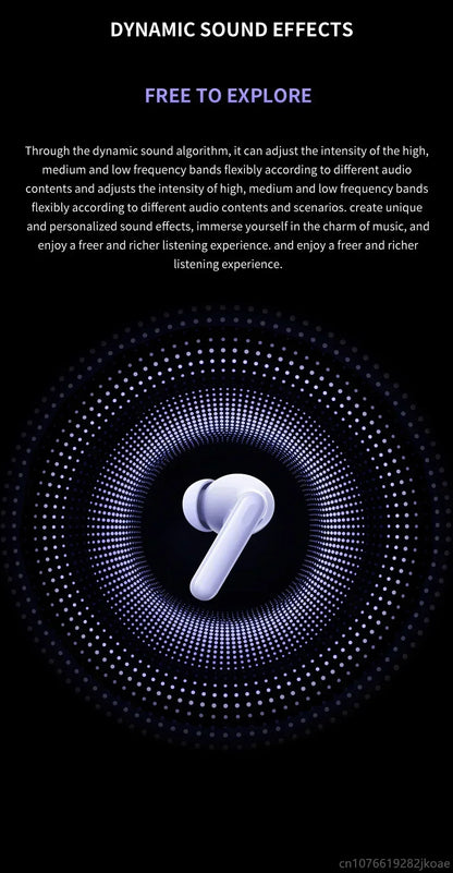 realme Buds T310 Earphones 46dB Active Noise Cancelling HiFi Wireless Headphones Bluetooth 5.4 Game Music Headset Long Standby