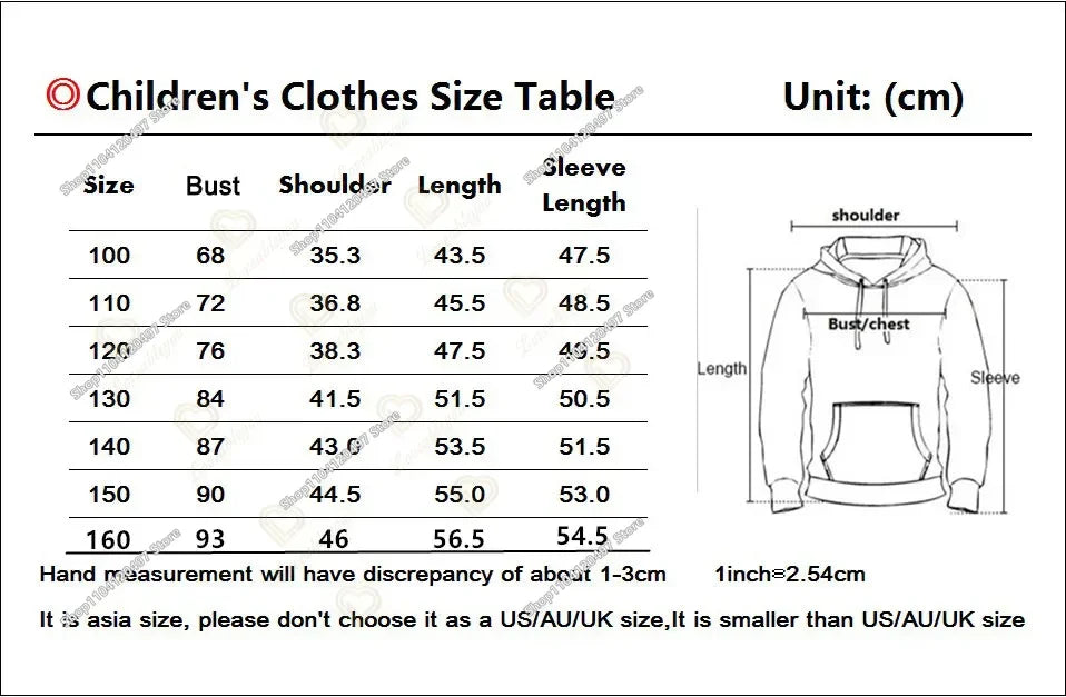 Game Fortnite Hoodies Teenager Boys Hoodie Kids Sweatshirts Cartoon Leisure Outerwear Children Cosplay Pullovers Streetwear Gift