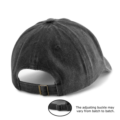 1pc CAMEL Print Washed Baseball Cap for Adults,Minimalist Retro Style Casual Soft Adjustable Dad Hat,Perfect As Gift