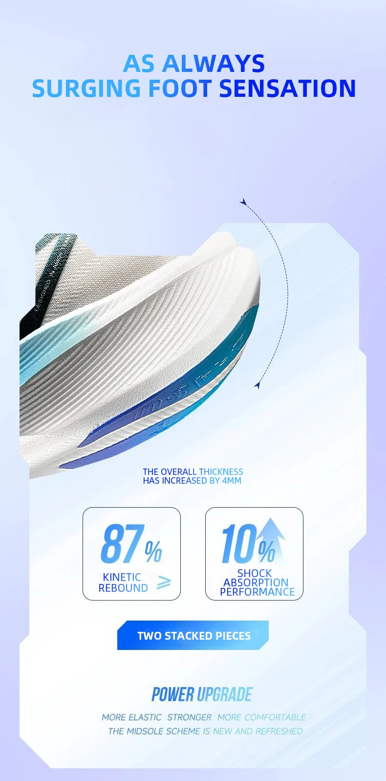 QIAODAN Feiying PB3 Enhanced Edition Professional Marathon Carbon Board Running Shoes 2025 Men's Sneakers QDB023251299T