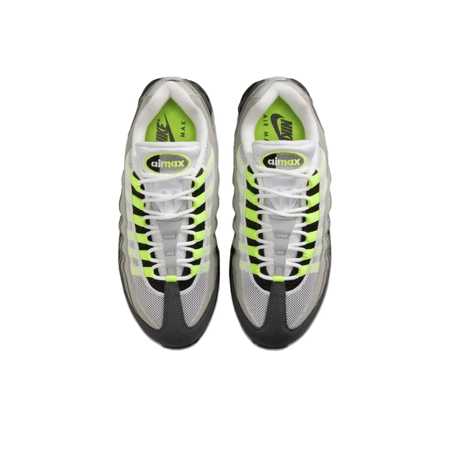 Nike Air Max 95 Running Shoes Women's Gray Green IO9926-001