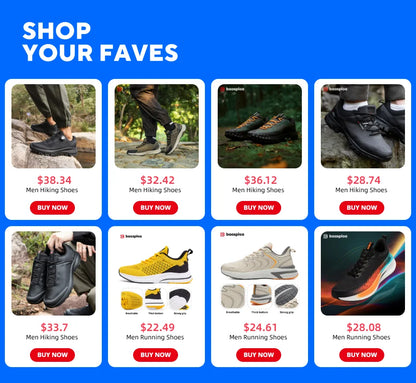 Baasploa Men Football Shoes Brand Comfort Lightweight Turf Training Soccer Shoes Professional Male Soft Sneakers Non-Slip