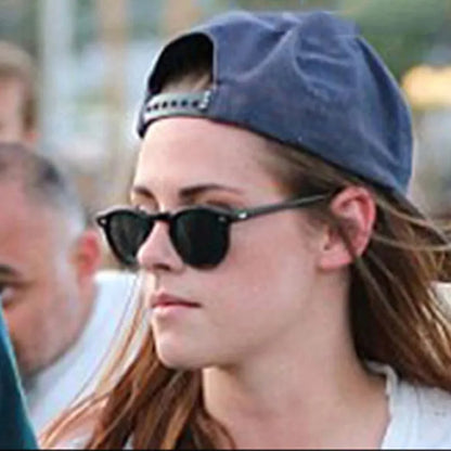 Retro Round Sunglasses Fashion Rice Nail Box Sunglasses For Men And Women Trend Joker Sunglasses