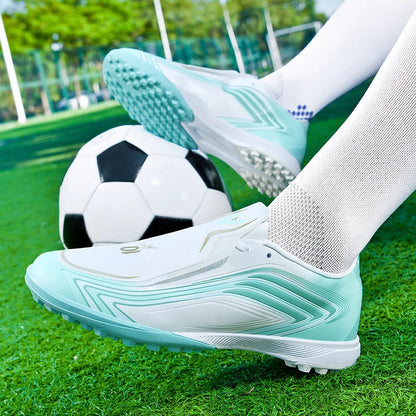 Nouvelles chaussures de football pour hommes TF/FG, chaussures de soccer professionnelles de haute qualité, chaussures de futsal unisexes, crampons ultralégers, baskets, Chuteira Campo