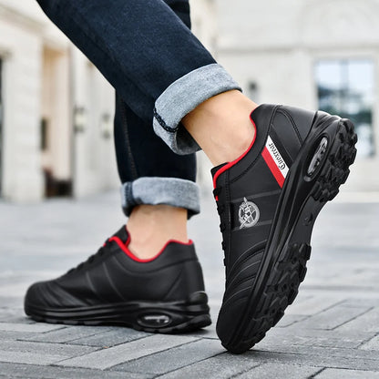 Chaussures de sport pour hommes grande taille respirant confortable résistant à l'usure Snekaers semelle souple chaussures de course plates décontractées pour homme