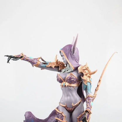 23cm World Of Warcraft Sylvanas Windrunner Action Figures Queen Of The Undead Pvc Model Doll Collection Ornaments Gift For Kids