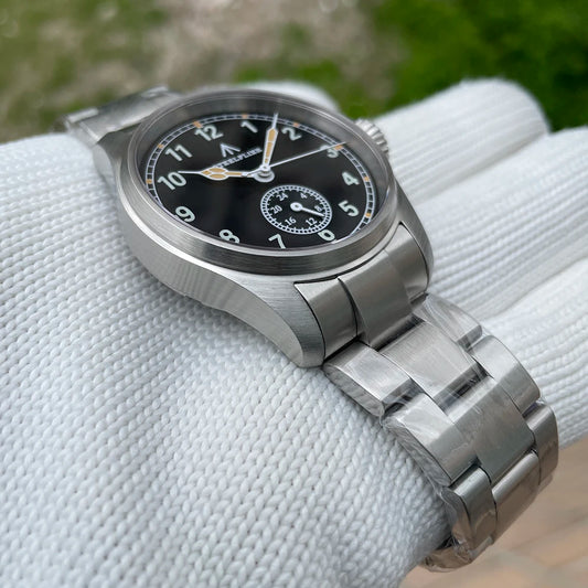 STEELFLIER Ufficiale SF746 Orologio da polso di lusso al quarzo svizzero, luminescente, movimento silenzioso VH60, impermeabile fino a 20 bar, con fusi orari multipli