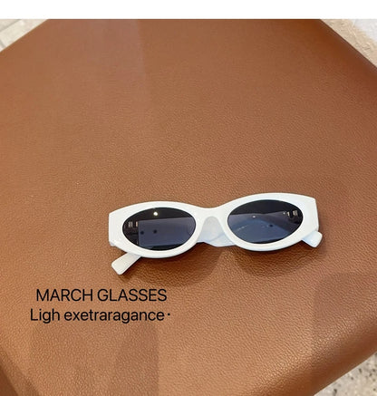 2026 New Fashion Oval Sunglasses Women Men Trendy Cool Sun Glasses Ladies Street Shot Retro Premium Eyewears Gafas De Sol UV400