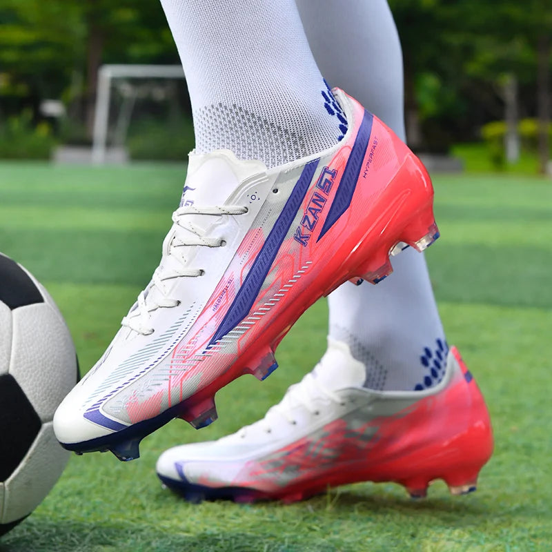 Nouvelles chaussures de football pour hommes, crampons, chaussures de football unisexes TF/FG, chaussures de futsal professionnelles, ultra-légères, de haute qualité, baskets en promotion.
