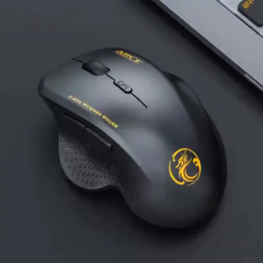 Gaming ABS Wireless Mouse Ergonomic Computer IMICE Mouse 2.4Ghz Gamer PC Optical Mouse With USB Receiver 1600 DPI For Laptop PC