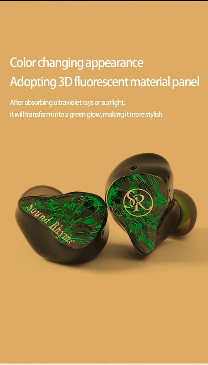 Son Rhyme SR5S Knowles 4Ba + 1Dd hybride écouteur 2Pin 0.78mm Hifi Audiophile dans l'oreille moniteur Iems avec câble modulaire 3.5Mm/4.4Mm