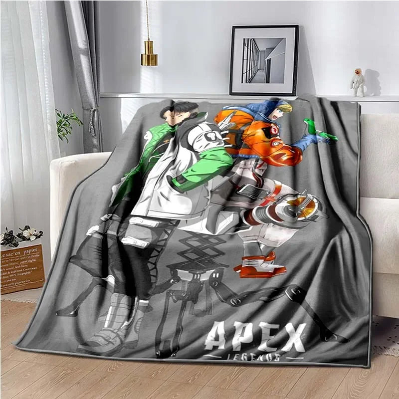 GAME APEX LEGENDS Blanket Lightweight Quilt Keep Warm Fabric Cute Blanket Bed Sofa Home Office Available in all seasons