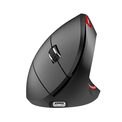 Dual Mode Vertical Mouse 2.4G Wireless Gaming Mouse Ergonomic Bluetooth Mouse 2400DPI Rechargeable Silent Mice for PC Laptop