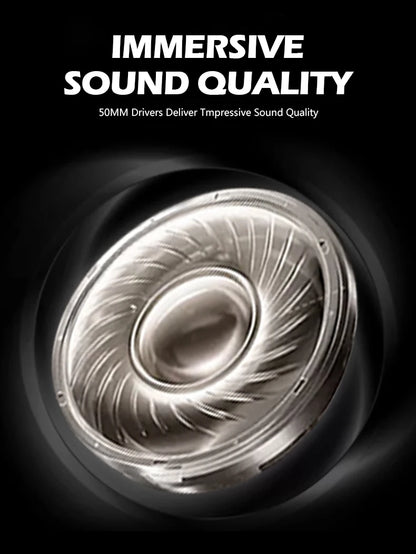 TALOMEN W550x Corded Studio Headphones Stereo Professional DJ Headphones Over-Ear Monitor Headphones with Detachable Cable