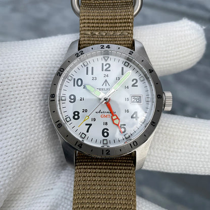 STEELFLIER Official SF792 GMT Mechanical Dive Watches Super Luminous NH34 Movement 20Bar Waterproof Luxury Stainless Steel Watch