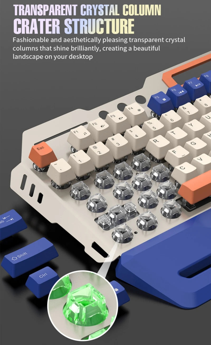 Russian Gaming Keyboard With Russian Layout Spanish Arabic Korean Keyboard Mouse Gamer 104 Keys 100% Layout Wired RGB Light K90