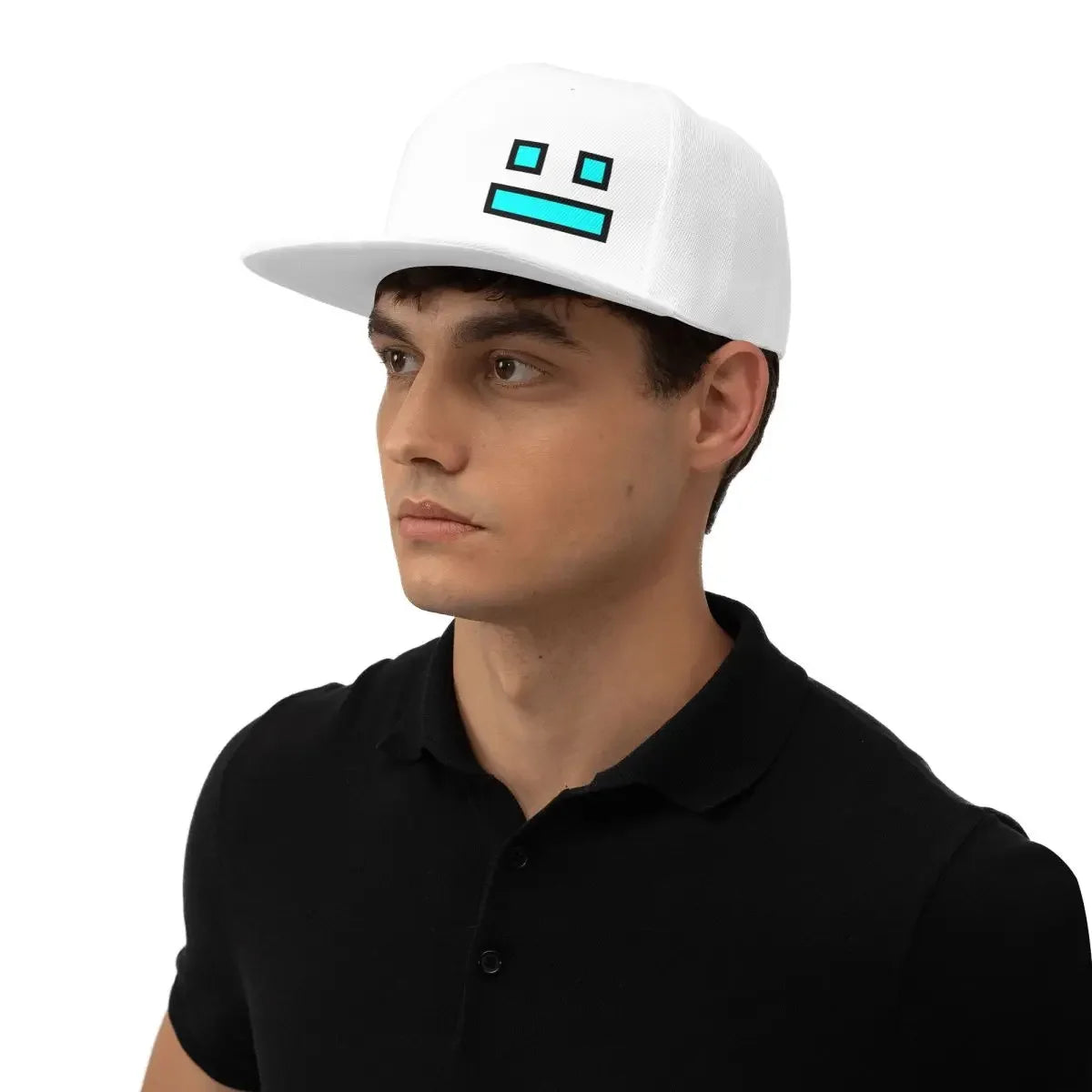 Bonés de basebol «Geometry Dash» para videojogos, bonés snapback para homem e mulher, bonés ajustáveis, bonés de basebol hip-hop, casquette