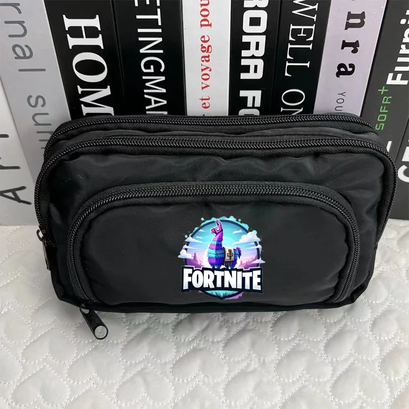 Fortnite Pen Box Creative Game Pattern Pencil Case Harajuku Storage Bag Boy Girl Back to School Supplies Birthday Party Gifts