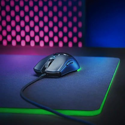Razer NEW YEAR GIFT gift Thunder Snake Viper Mini Computer Esports Cable Gaming Mouse Laptop RGB Light, Small Hand Mouse