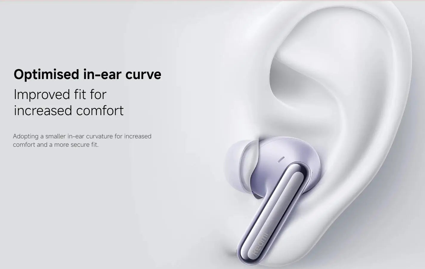 Xiaomi Redmi Buds 6 Pro Wireless Bluetooth Earphone, Hi-Res Audio with LDAC,Up to 55dB Active Noise Cancelling Wireless Earphone