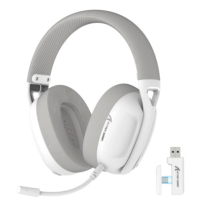 ATTACK SHARK L80 Ultra-Light Tri-Mode Gaming Headset Lightweight Wireless 600mAh Battery for PC/PS4/PS5/Switch/Xbox