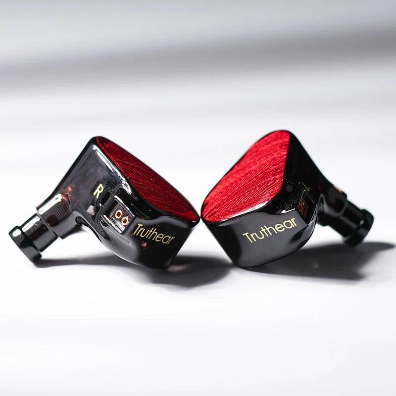 TRUTHEAR x Crinacle ZERO:RED earphone Dual Dynamic Drivers In Ear Headphone with 0.78 2Pin Cable