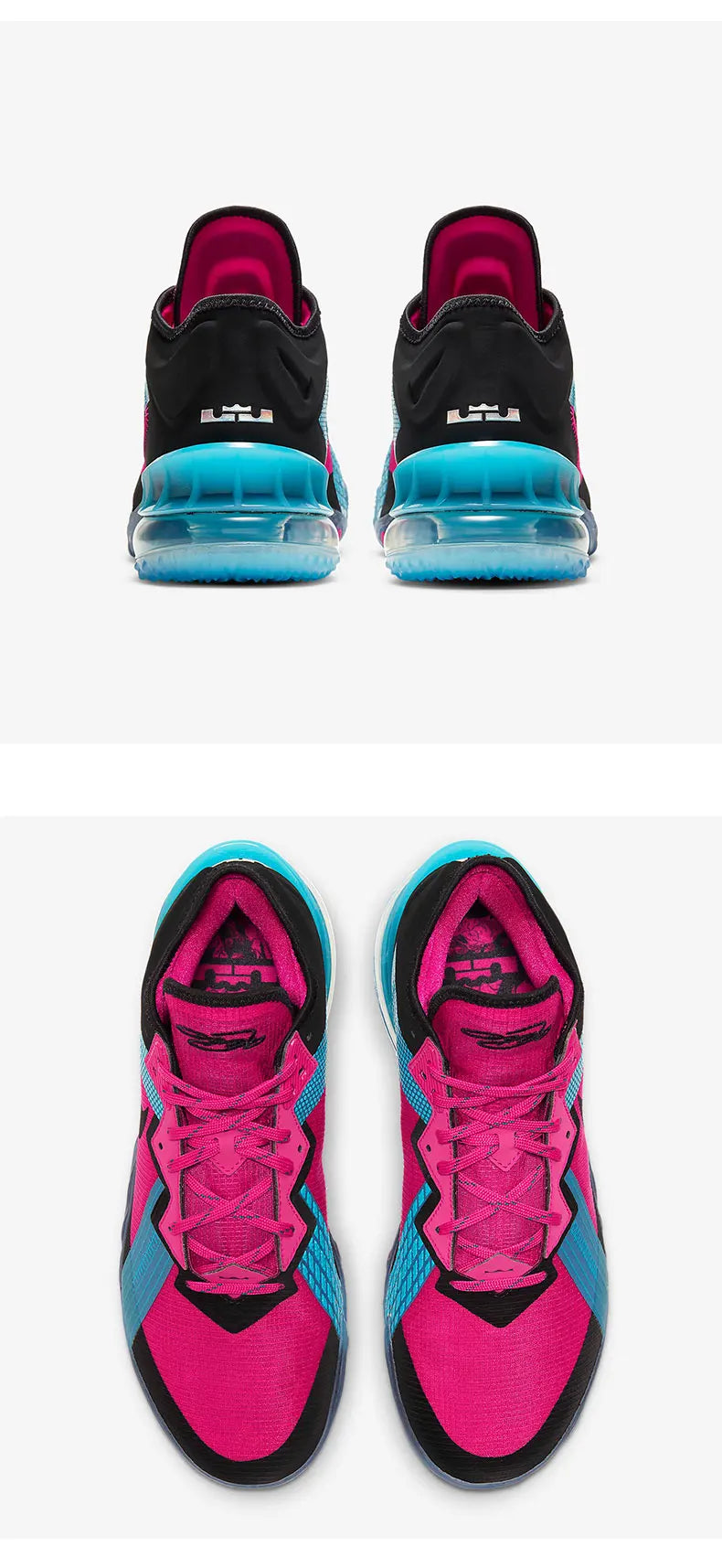 Nike genuine LEBRON XVIII LOW EP men's and women's sports basketball shoes CV7564-600