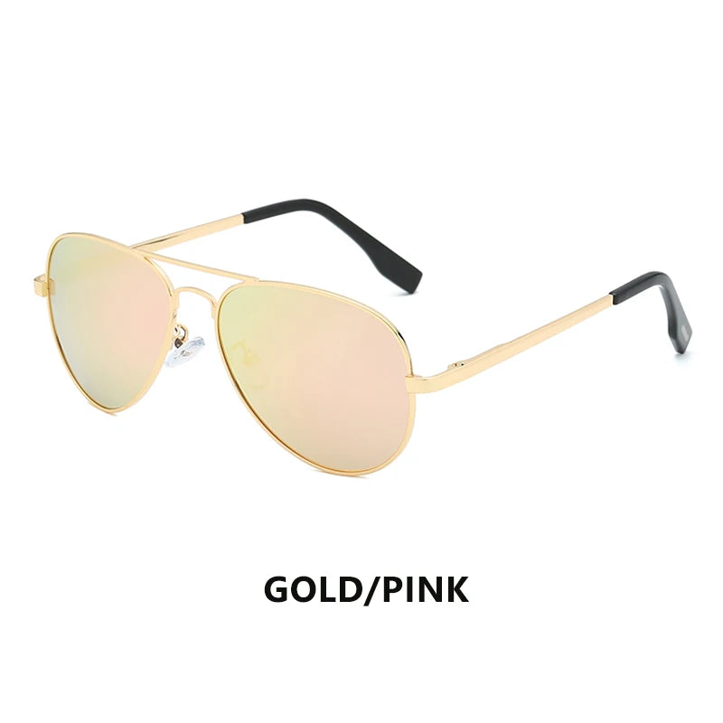 LIOUMO Hochwertige Piloten-Sonnenbrille für Herren, polarisierte Autofahrerbrille für Damen, modische Pilotenbrille, blendfreie Sonnenbrille für Herren