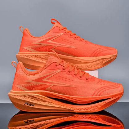 Sports Running Shoes Speciality Marathon Men Breathable Lightweight Carbon Board Women's Comfortable Athletic Nonskid Sneakers