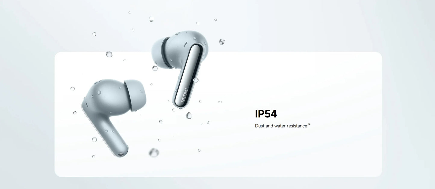 New Xiaomi Redmi Buds 8 Pro Global Version TWS Earphone Buletooth 5.4 AI Clear Call 3 MIC 55dB Active Noise Cancellation Earbuds