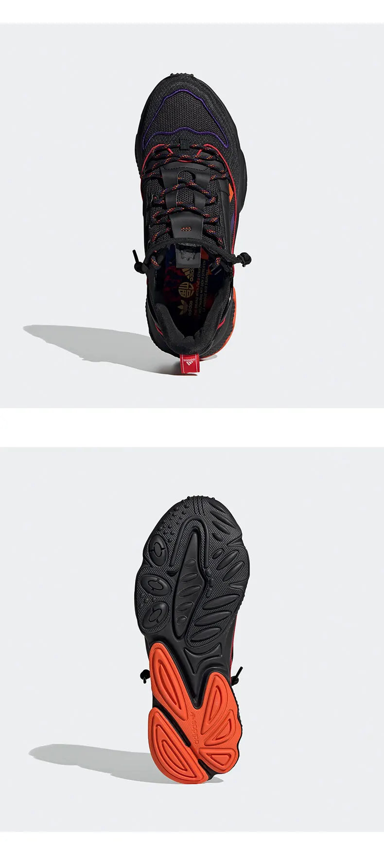 Adidas véritable OZWEEGO CNY trefoil unisexe chaussures décontractées Q47187