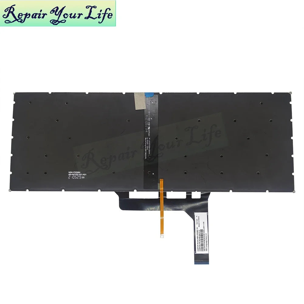 US/UI Backlit Keyboard For MSI GF63 8RC 8RD MS-16R1 MS-16R4 GF65 Thin 9SD 9SE 10SD 10SE MS-16W1 Laptop Replacement Keyboards