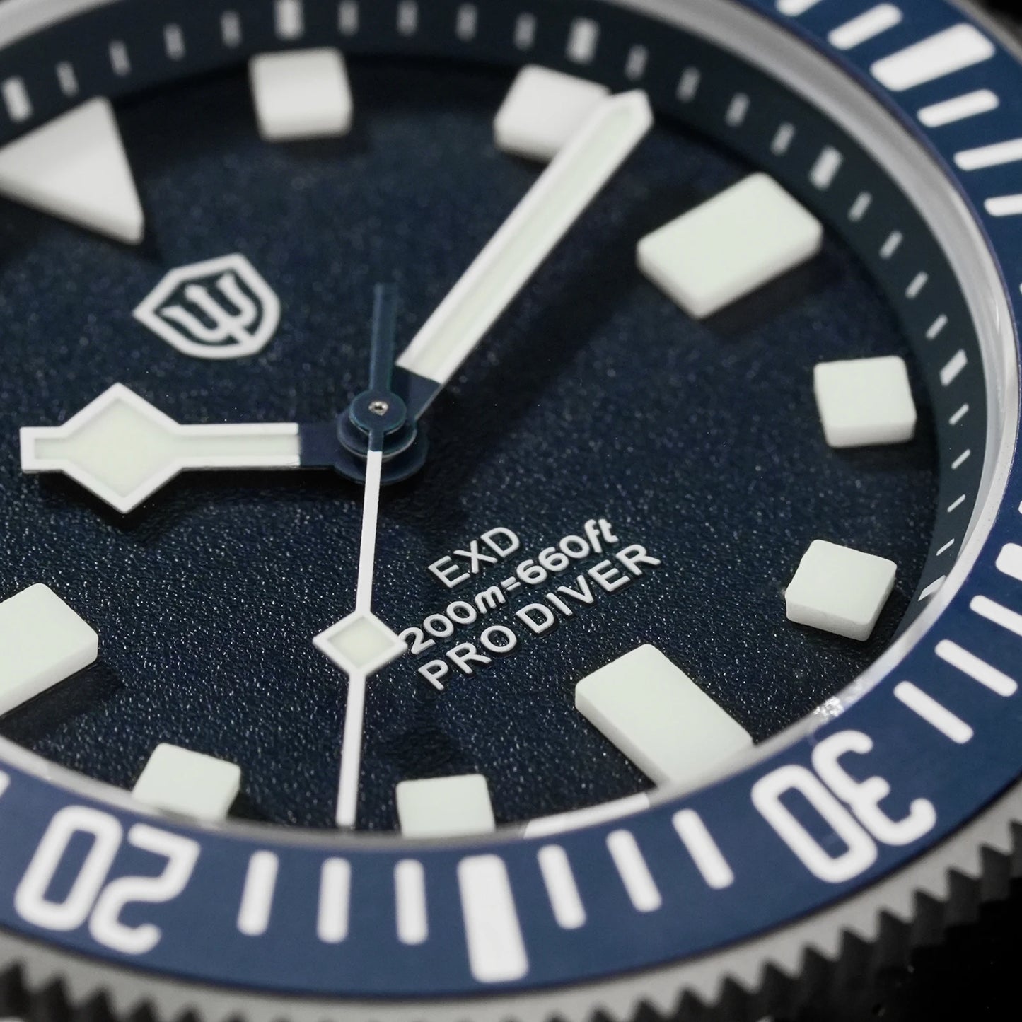 Watchdives EXD V2 40mm Titanium Watch Exchangeable X Design VH31 Sweep Second Movement Quartz Watches Luminous Waterproof 200M