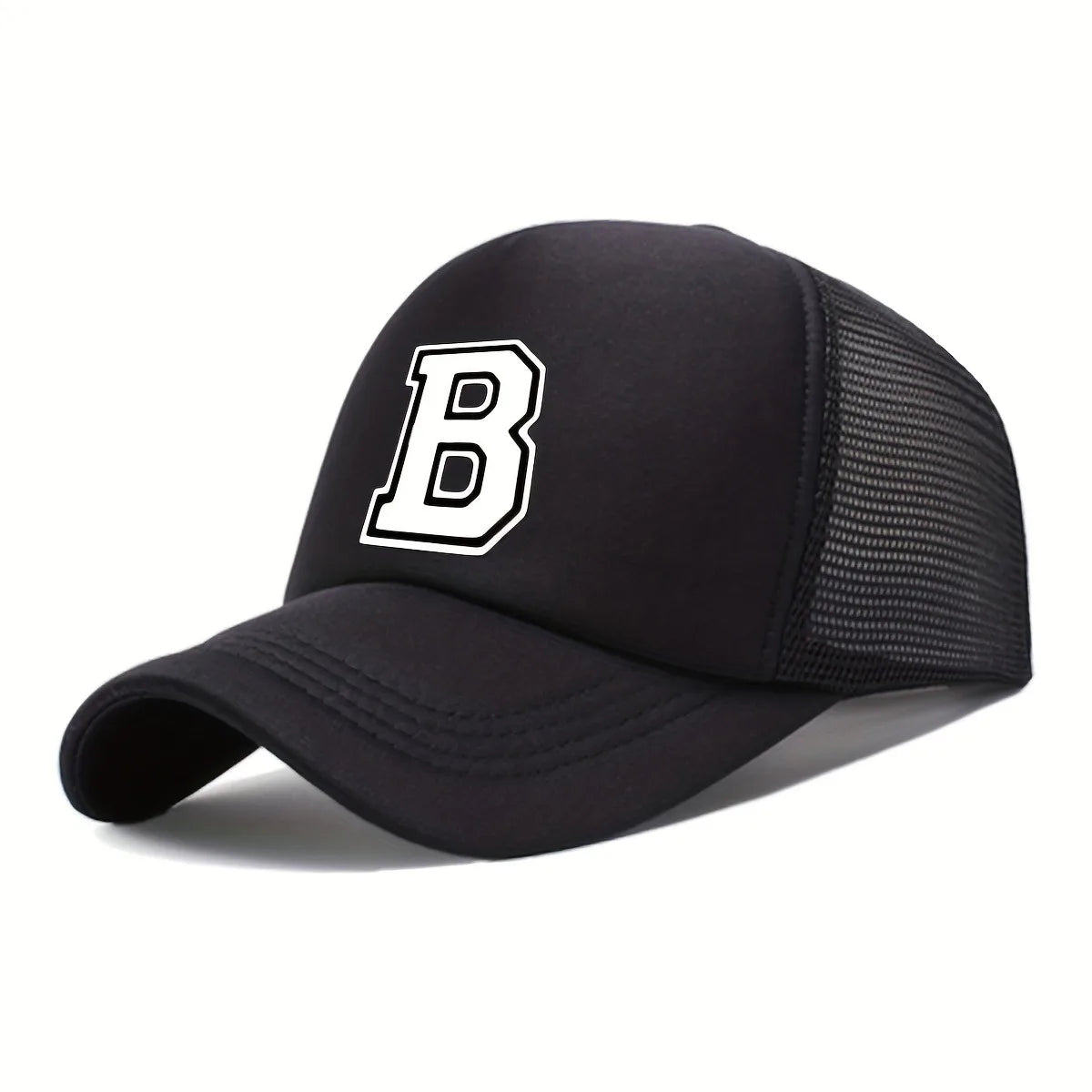 [26-Letter Trendy Baseball Cap] Kids' Lightweight Cap |  Featuring a 26-Letter Truck Driver Design, Perfect for Sun Protection