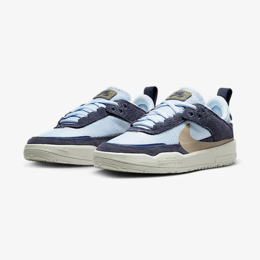 Nike's New Sb Series Offers Strong Grip, Comfort, and Durability for Outdoor Women's Skateboarding Shoes. Lightweight Mesh Material, Durable for Daily Commuting, Low-Top Flat Shoes. Sb Day One Trendy Blue Versatile Sports Cas