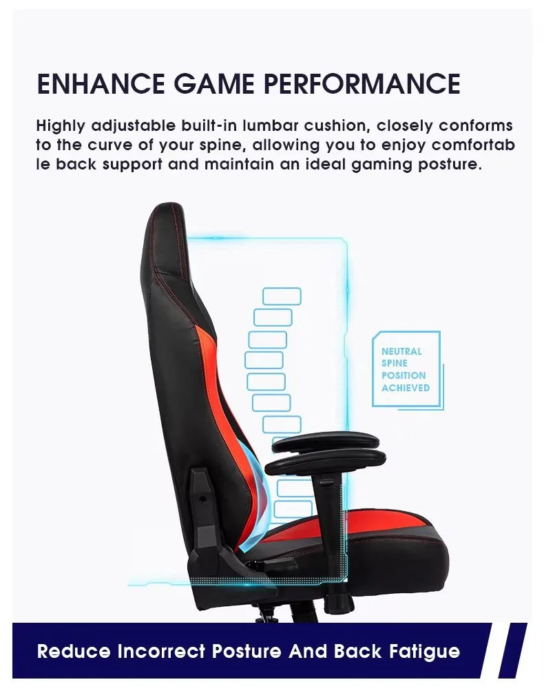 Secret Lab Gaming Chair Pro Ergonomic Elevating Desk Computer Chair Ideal for Esports Hotels Comfy Gaming Chair Gaming Chair