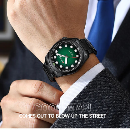 CURREN Fashion Men Watch Top Brand Luxury Waterproof Sport Mens Watches Stainless steel Automatic Date Military Wristwatch
