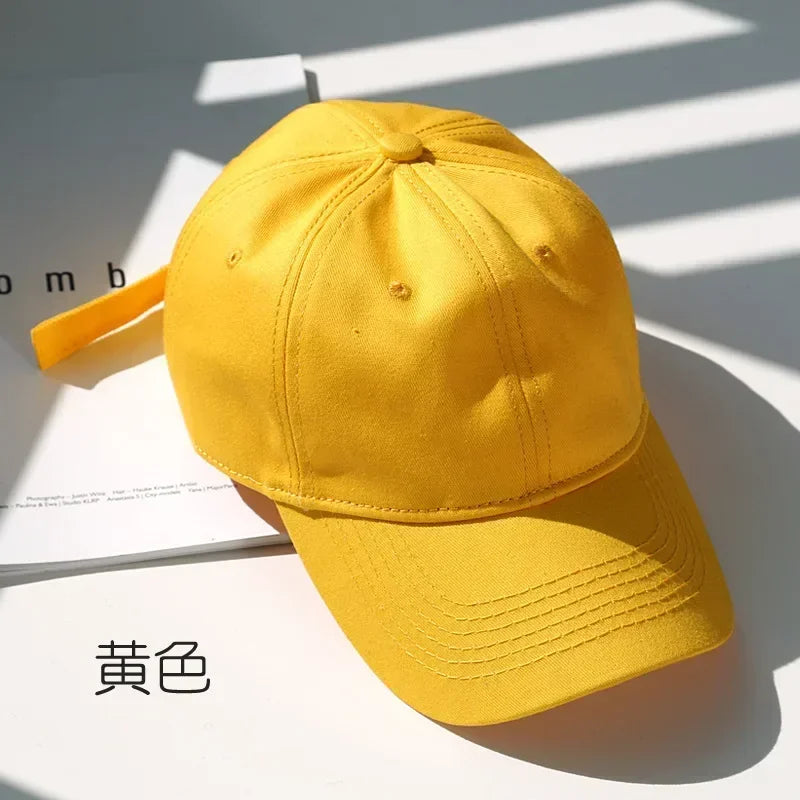 Wholesale Men Women Soft Top Baseball Cap With Custom Logo Unisex Adjustable Dad Hat Shade Hip Hop Summer Sunshade Hat Sport Hat
