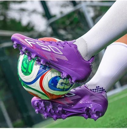 Nouvelles chaussures de football pour hommes, chaussures d'entraînement, chaussures de sport pour terrain gazonné, chaussures de football pour activités de plein air, baskets antidérapantes, chaussures professionnelles po