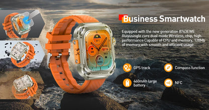 LIGE Smart Watch Men Women Full Touch Screen Sport Fitness Watch Man IP67 Waterproof Bluetooth For Android IOS Smartwatch Men
