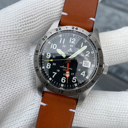 STEELFLIER Official SF792 GMT Mechanical Wristwatch NH34 Movement Super BGW9 C3 Luminous 200M Waterproof Men's Luxury Dive Watch