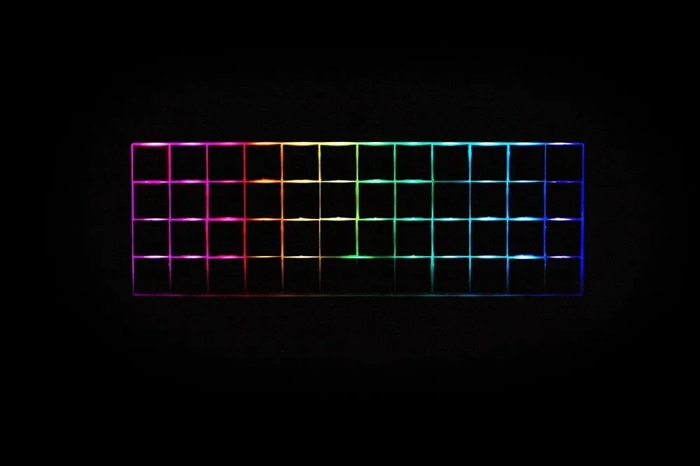 CSTC40 40 RGB 40% Hot Swappable Mechanical Keyboard PCB Programmed VIA VIAL software Macro Firmware RGB Switch Type C Planck