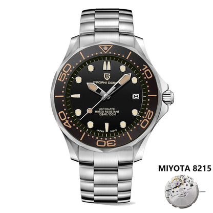 2025 New PAGANI DESIGN Men's Watches Luxury Automatic Watch For Men NH35A Mechanical Wrist watch Men AR Sapphire crystal Clock